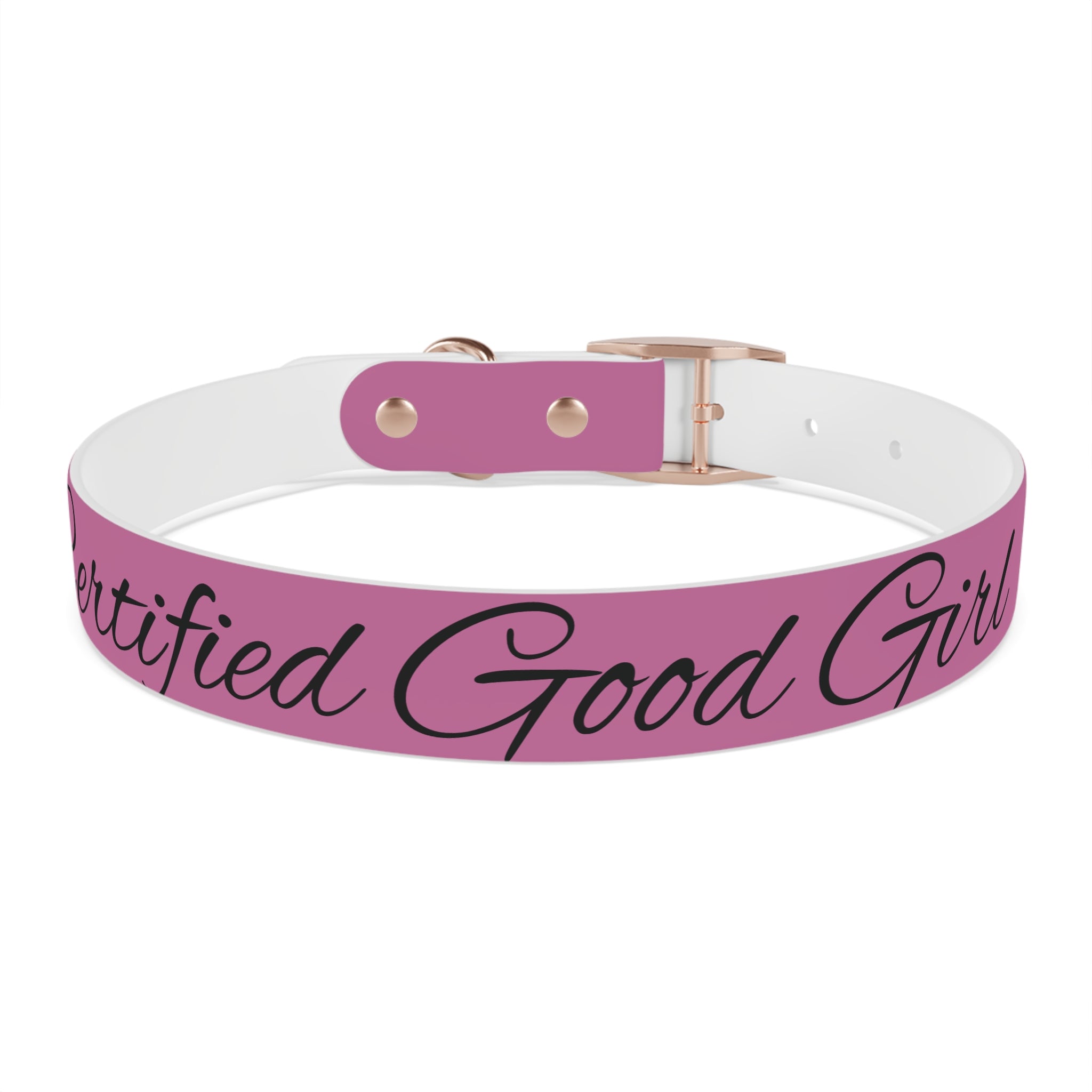 CERTIFIED GOOD GIRL -Dog collar