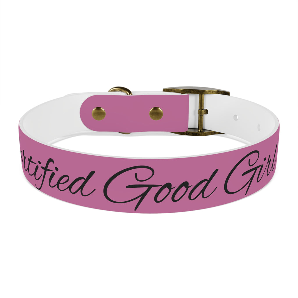 CERTIFIED GOOD GIRL -Dog collar