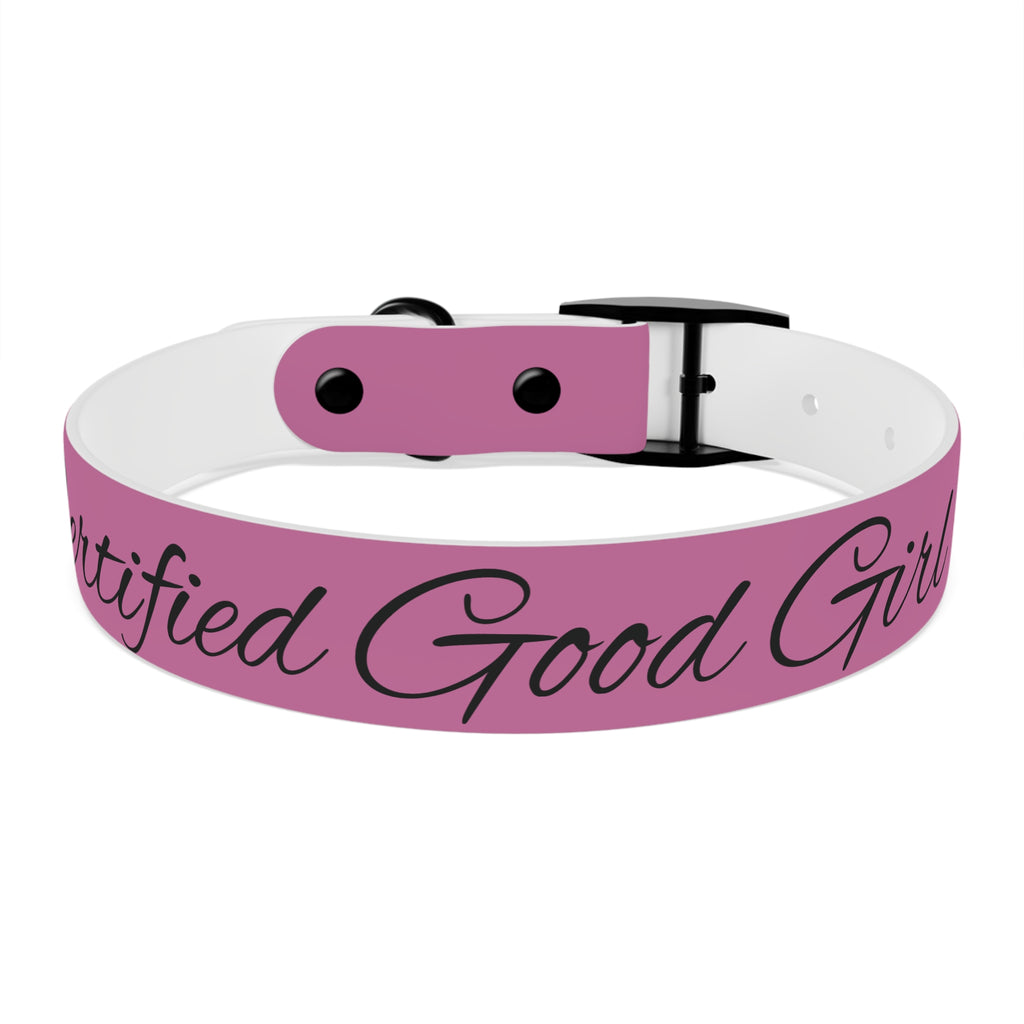 CERTIFIED GOOD GIRL -Dog collar