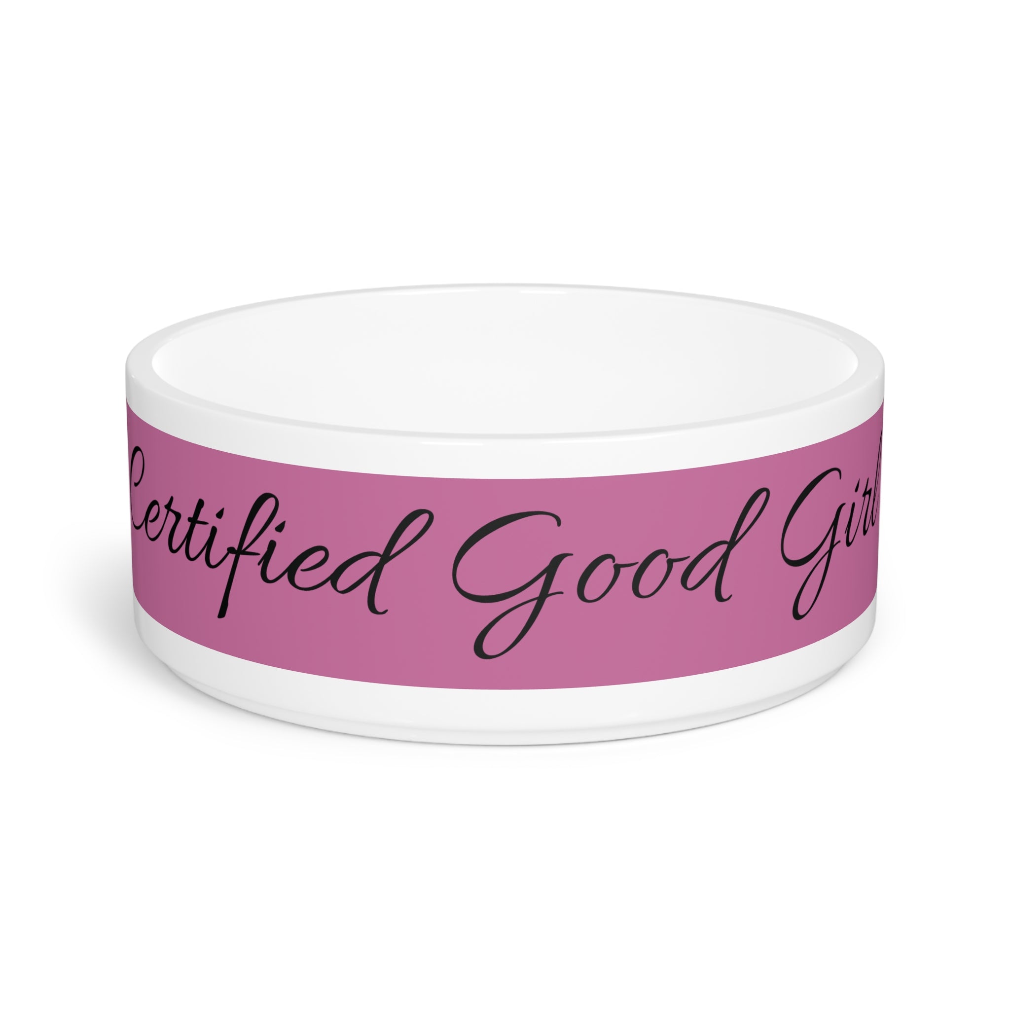Certified Good Girl -Dog Bowl